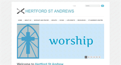 Desktop Screenshot of hertfordstandrews.co.uk